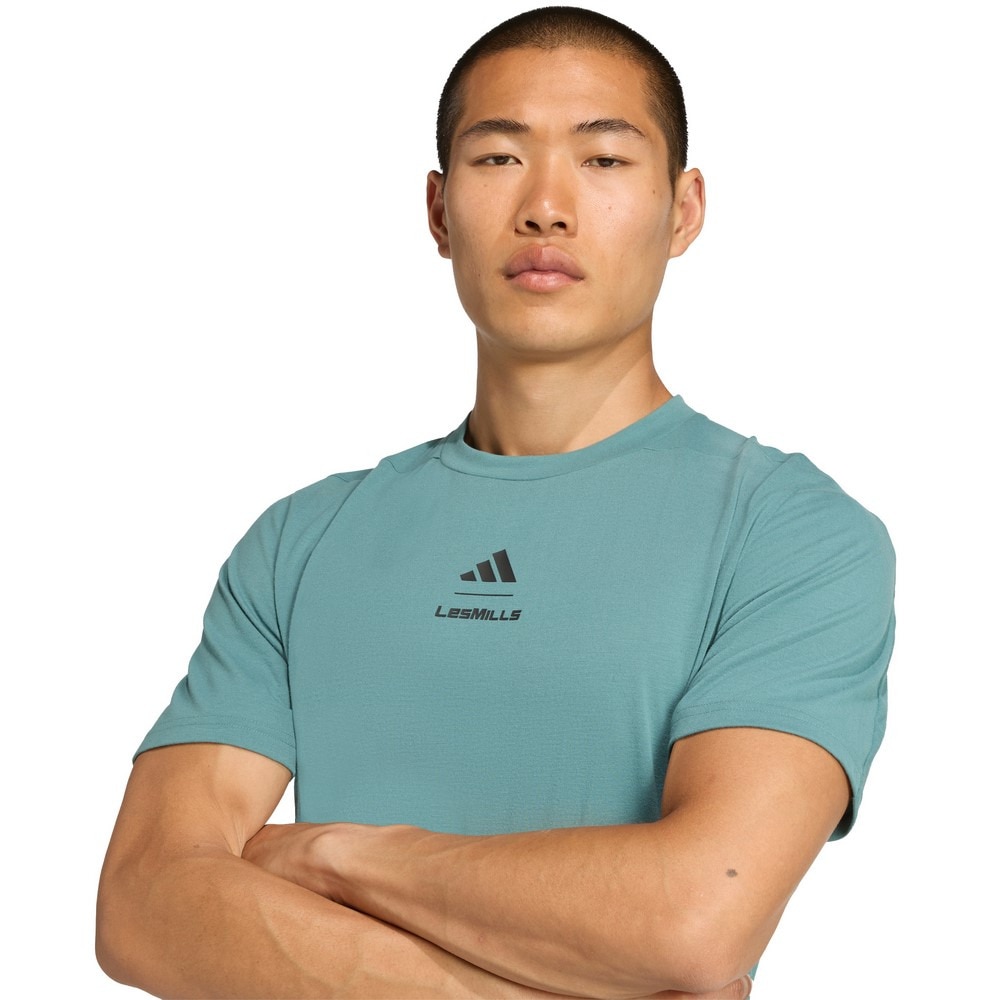 アディダス（adidas）（メンズ）Les Mills グラフィック 半袖Tシャツ KRL51-KD4345