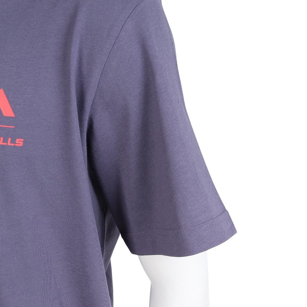 アディダス（adidas）（メンズ）LES MILLS グローブ グラフィック 半袖Tシャツ UV886-KE7818