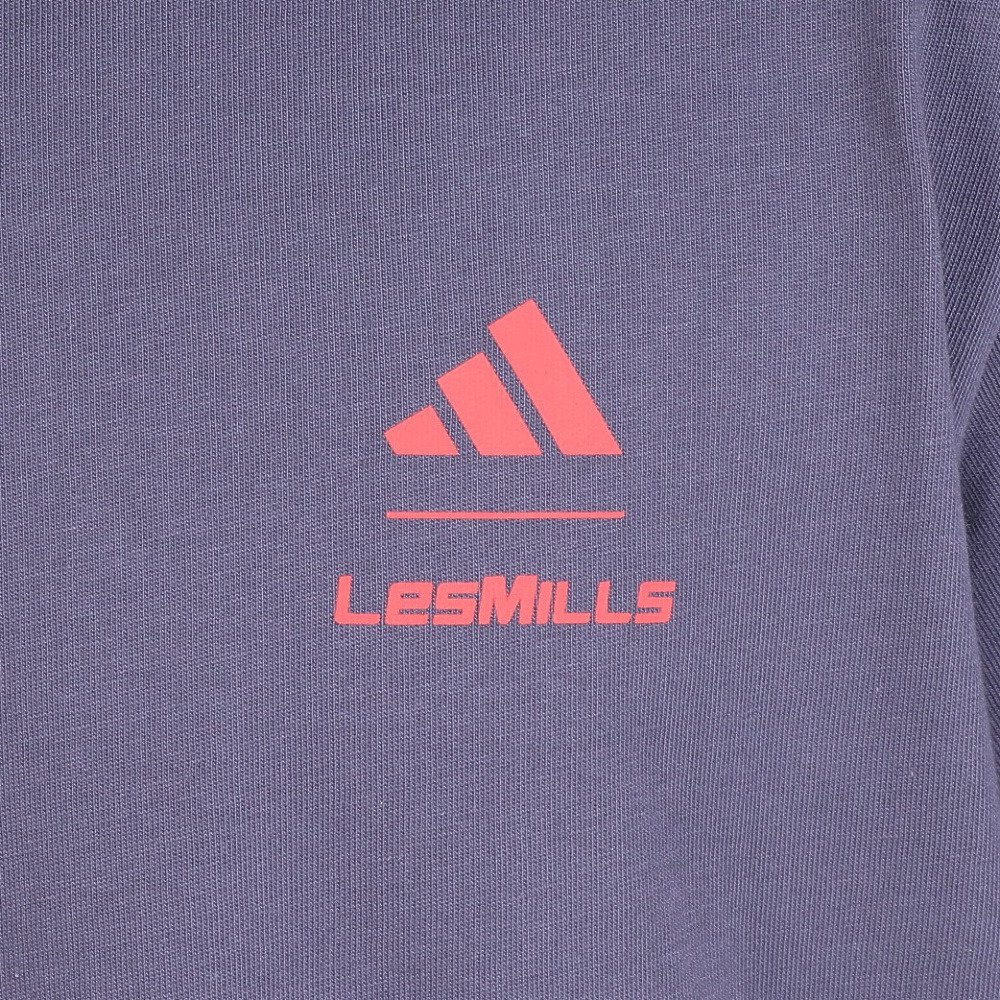 アディダス（adidas）（メンズ）LES MILLS グローブ グラフィック 半袖Tシャツ UV886-KE7818