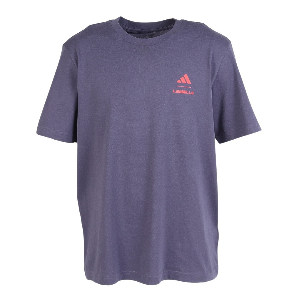 アディダス（adidas）（メンズ）LES MILLS グローブ グラフィック 半袖