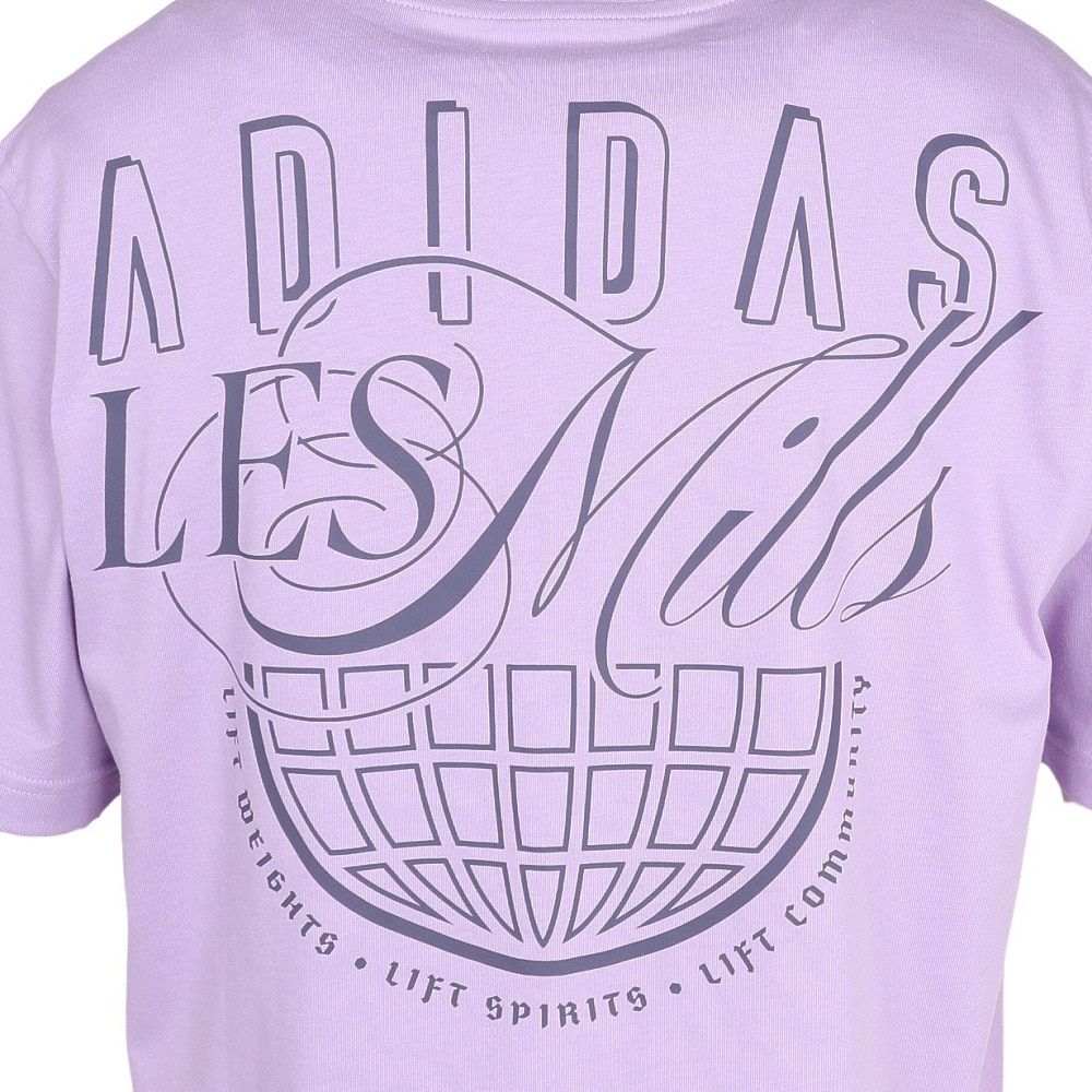 アディダス（adidas）（メンズ）Les Mills グローブ グラフィック Tシャツ UV886-KE7819