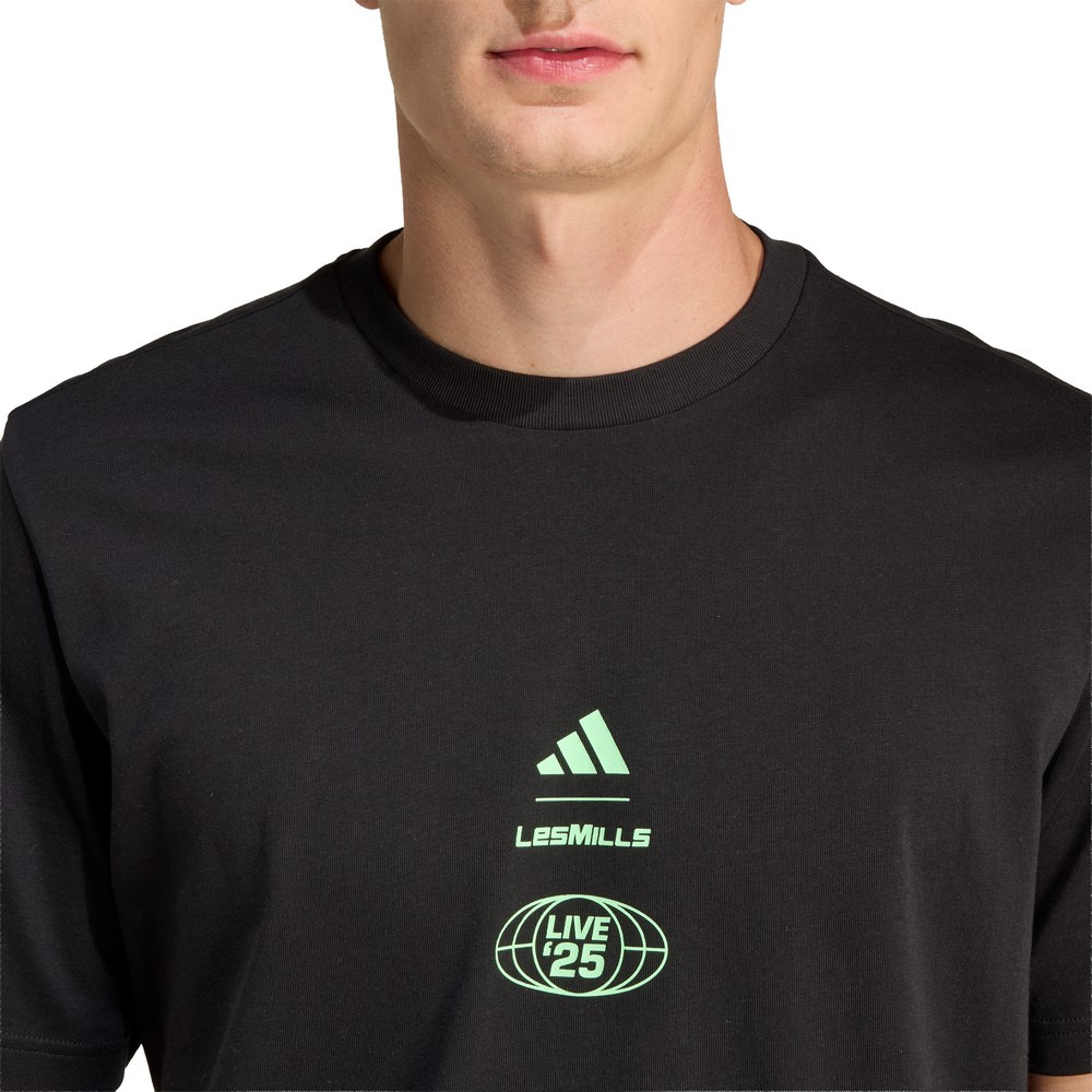 アディダス（adidas）（メンズ）Les Mills ツアーグラフィックTシャツ WI027-KF7449