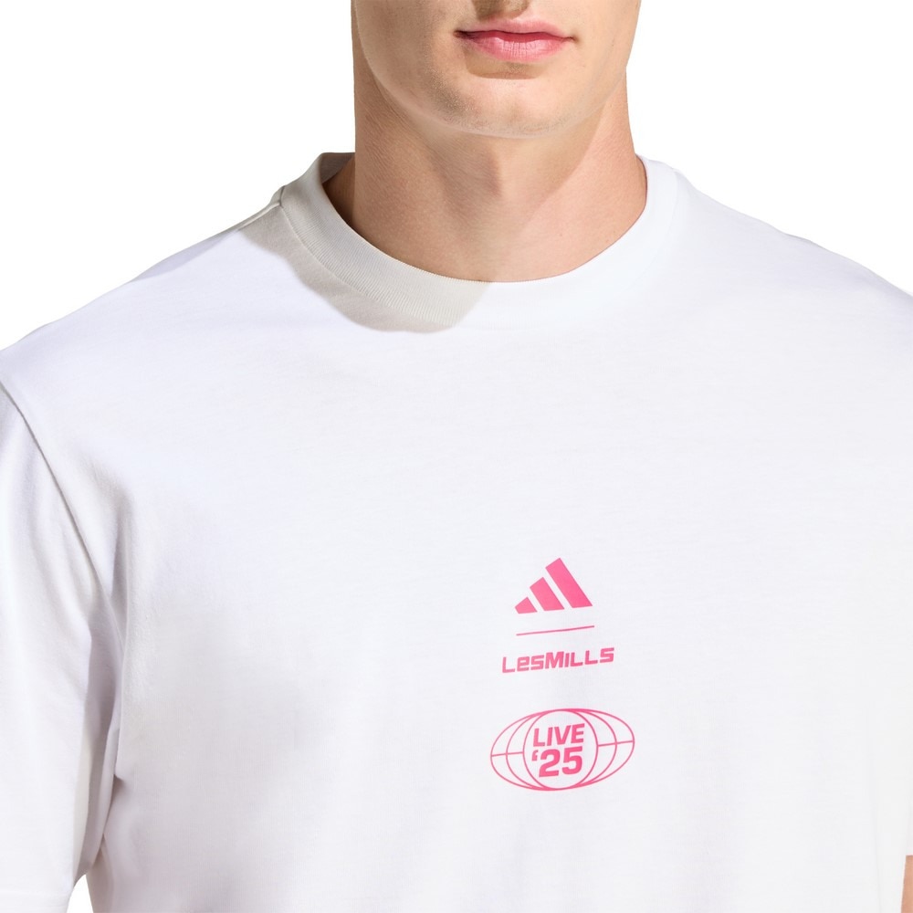 アディダス（adidas）（メンズ）Les Mills ツアーグラフィックTシャツ WI027-KF7450