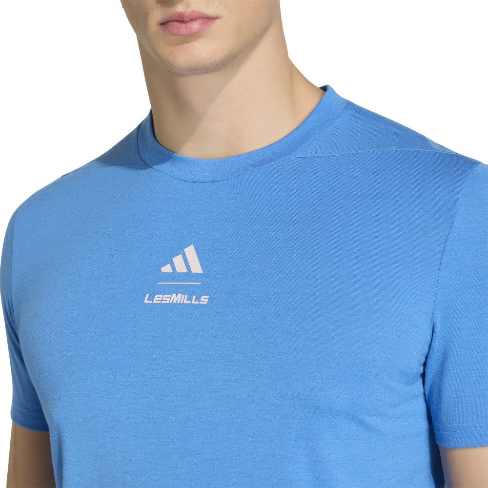 本日限り9千円⚠️新品⛳️アディダス L 上下 韓国旬色　ミントグラデ❤️映えフリル アディダス（adidas）（メンズ）Les Mills グラフィック 半袖 Tシャツ