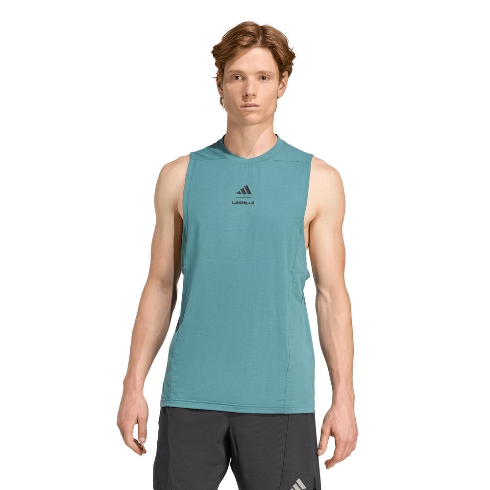 アディダス（adidas）（メンズ）Les Mills グラフィック タンクトップ KRL50-KD4347