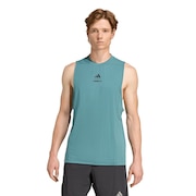 (メンズ)Les Mills グラフィック タンクトップ KRL50-KD4347