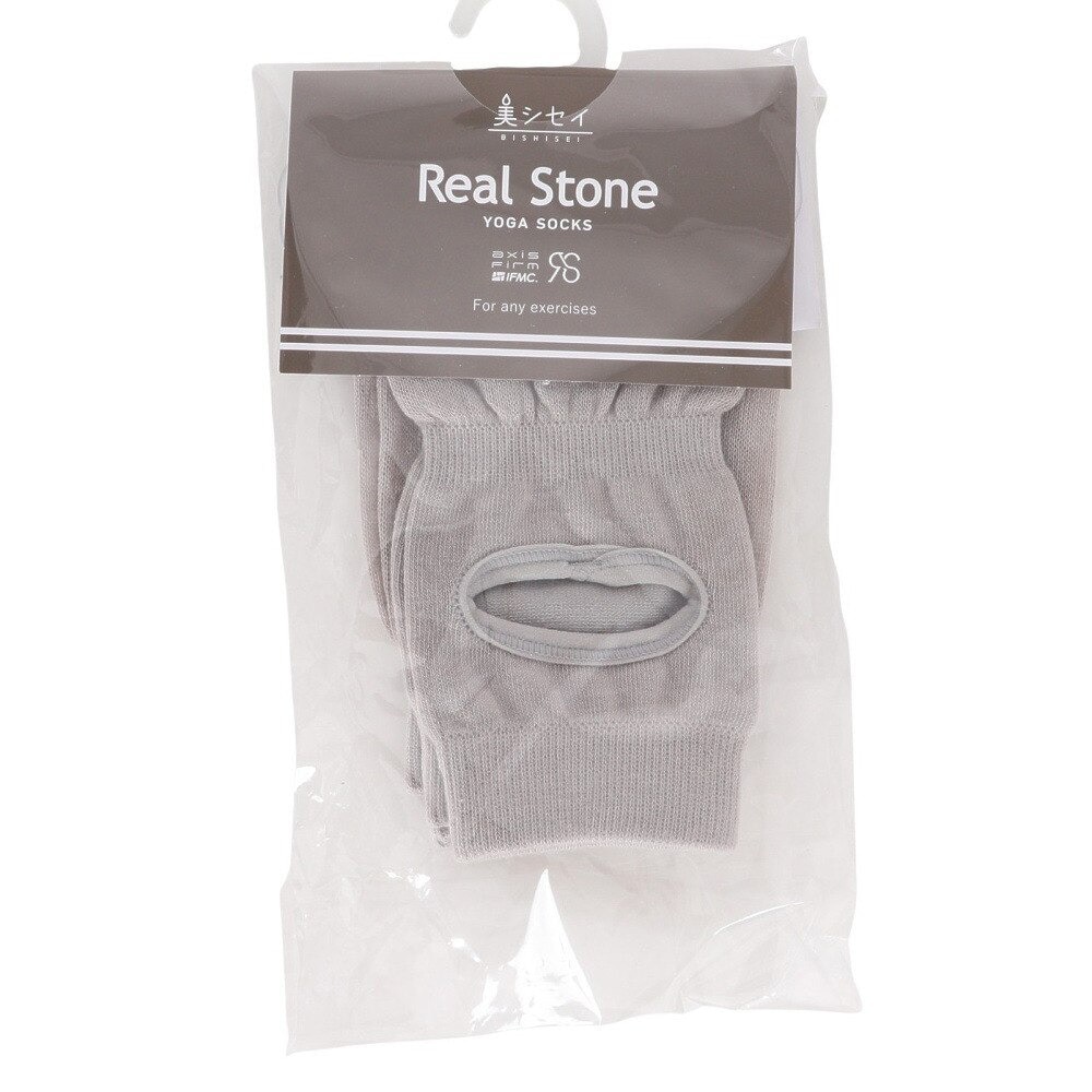 リアルストーン（RealStone）（レディース）ソックス イフミック ヨガソックス RA-G007 GL