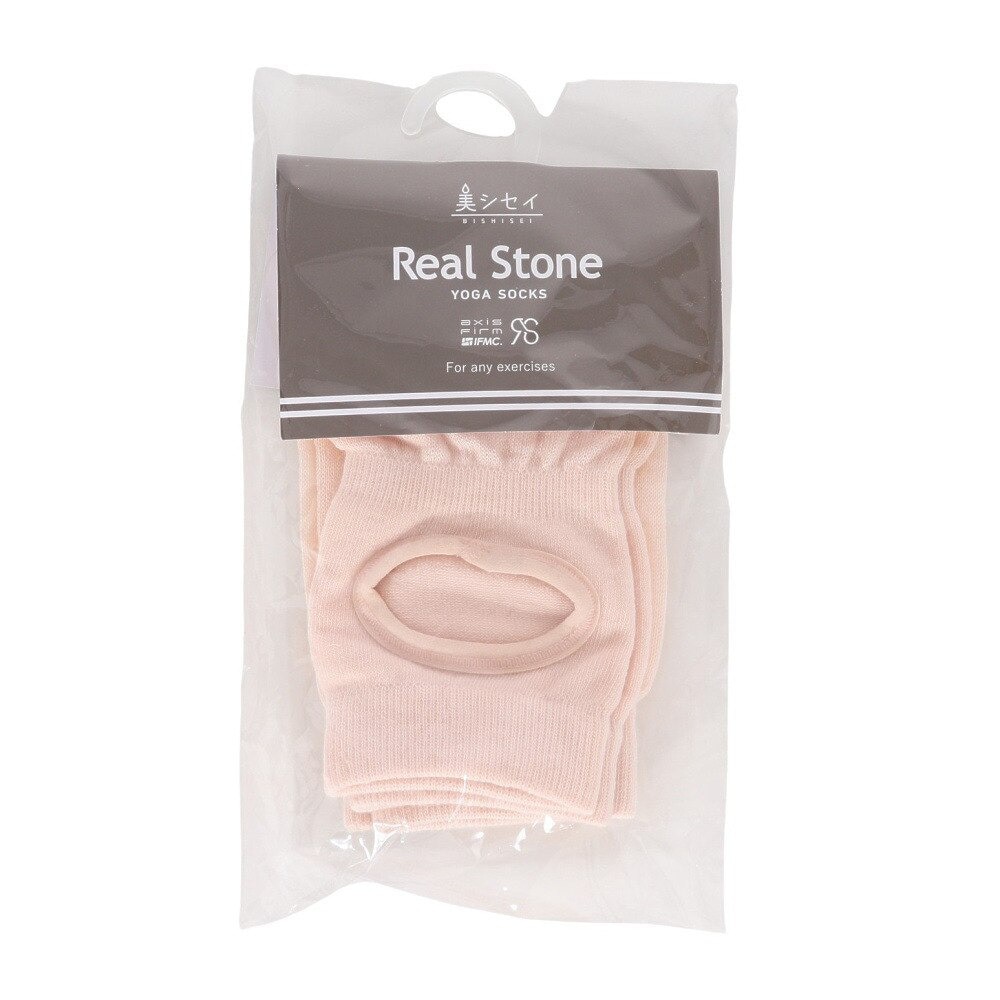 リアルストーン（RealStone）（レディース）ソックス イフミック ヨガソックス RA-G007 PI