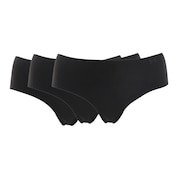 (レディース)インナーショーツ 防臭加工 ストレッチ ブラック 黒 1325616 BLK/BLK/BLK AT ヨガ フィットネスウェア