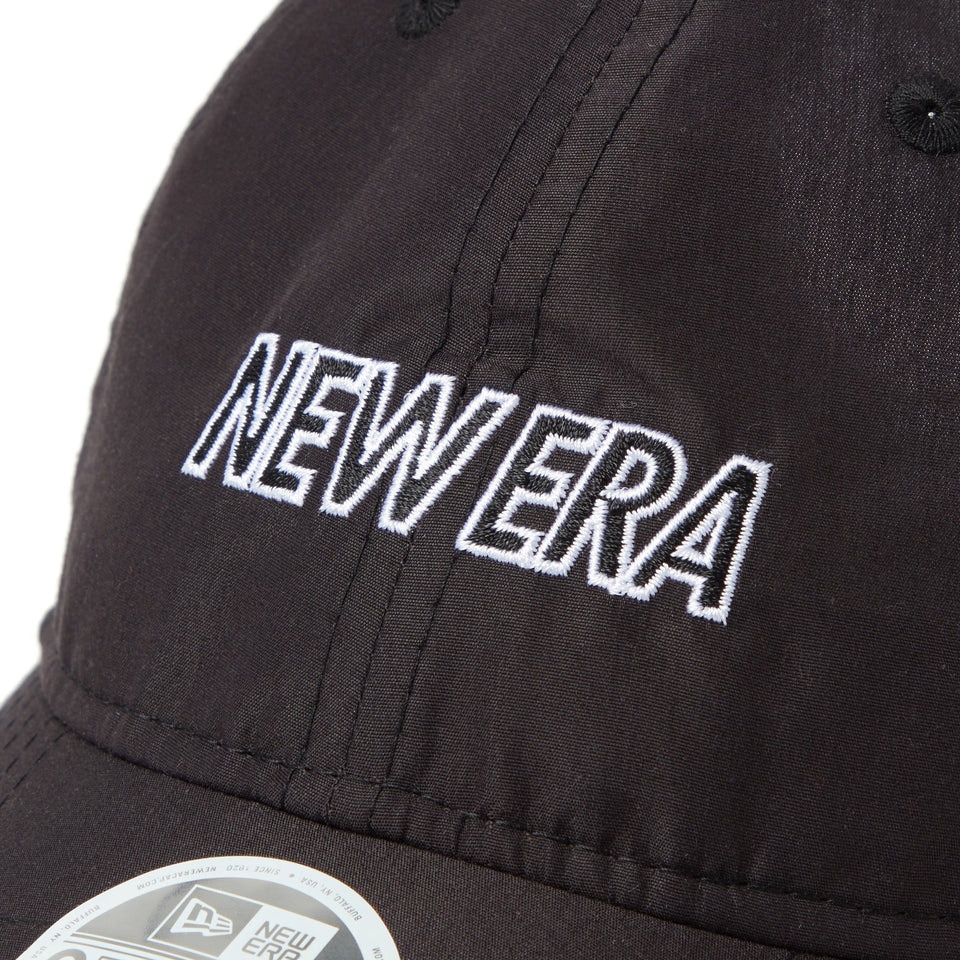 ニューエラ（NEW ERA）（レディース）9FORTY Performace キャップ Open Back SHELTECH ブラック 14412053