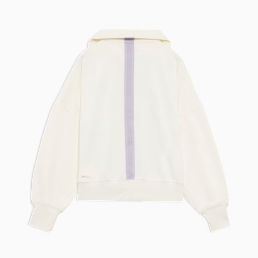 プーマ（PUMA）（レディース）トレーニング トレイン エッジ ニット ハーフジップ トップ 528077 87 OWHT