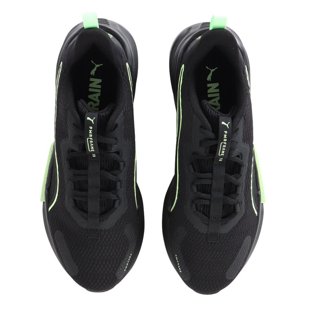 プーマ（PUMA）（メンズ）スニーカー パワーフレーム 2 ブラック 37797002 トレーニング ランニング スポーツ スタジオ シューズ 軽量 柔軟性 