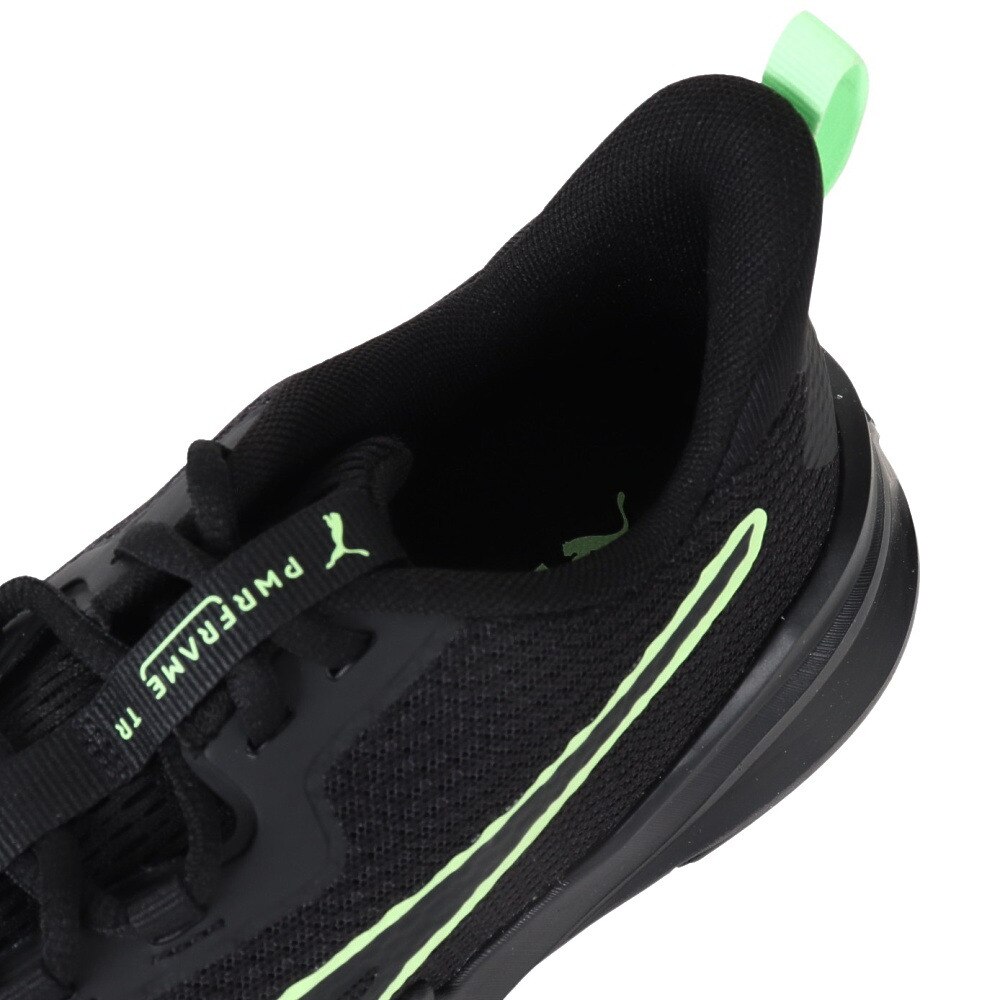 プーマ（PUMA）（メンズ）スニーカー パワーフレーム 2 ブラック 37797002 トレーニング ランニング スポーツ スタジオ シューズ 軽量 柔軟性 