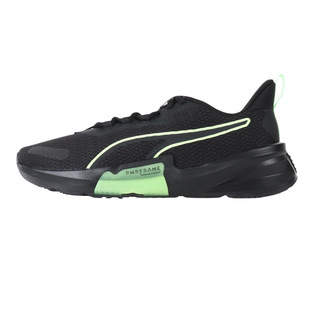 プーマ（PUMA）（メンズ）スニーカー パワーフレーム 2 ブラック 37797002 トレーニング ランニング スポーツ スタジオ シューズ 軽量 柔軟性 