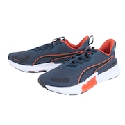 プーマ（PUMA）（メンズ）スポーツシューズ パワーフレーム 2  紺 こん ネイビー 37797007 スニーカー カジュアル クッション 軽量 反発力 フィットネス