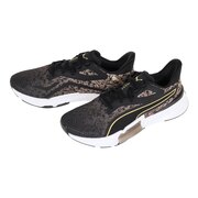 プーマ(PUMA)(レディース)パワーフレーム サファリグラム 37697801 フィットネス ジム ブラック 黒 レディース スニーカー シューズ  室内 運動靴