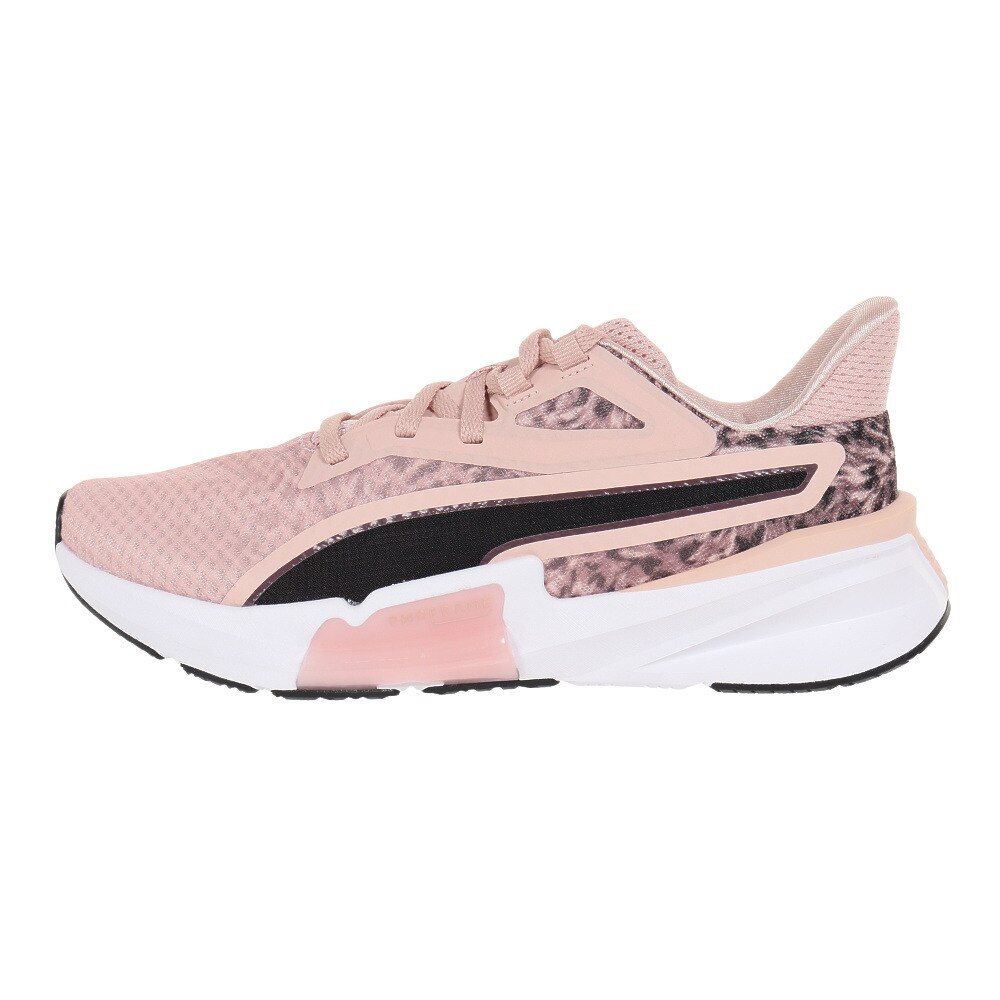 プーマ（PUMA）（レディース）パワーフレーム サファリグラム 37697802  フィットネス ジム ピンク レディース スニーカー シューズ 室内 運動靴