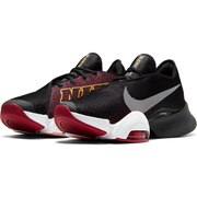 ナイキ（NIKE）（メンズ）エアズーム スーパーレップ 2 DJ3016-016 フィットネス ジム ブラックレッド メンズ スニーカー シューズ  室内 運動靴