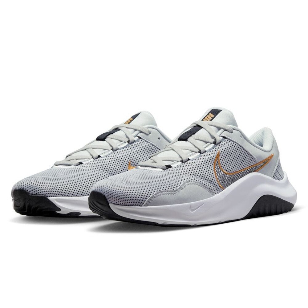 ナイキ（NIKE）（メンズ）レジェンド エッセンシャル 3 NN DM1120-003 フィットネス ジム グレー メンズ スニーカー シューズ 室内 運動靴