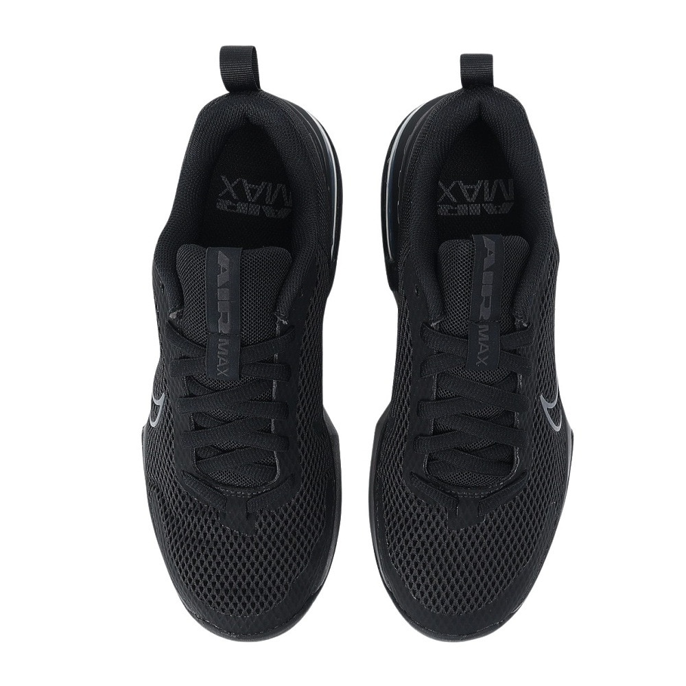 ナイキ（NIKE）（メンズ）トレーニングシューズ エアマックスアルファトレーナー6 ブラック FQ1833-003 スニーカー ジムシューズ 安定感 クッショニング
