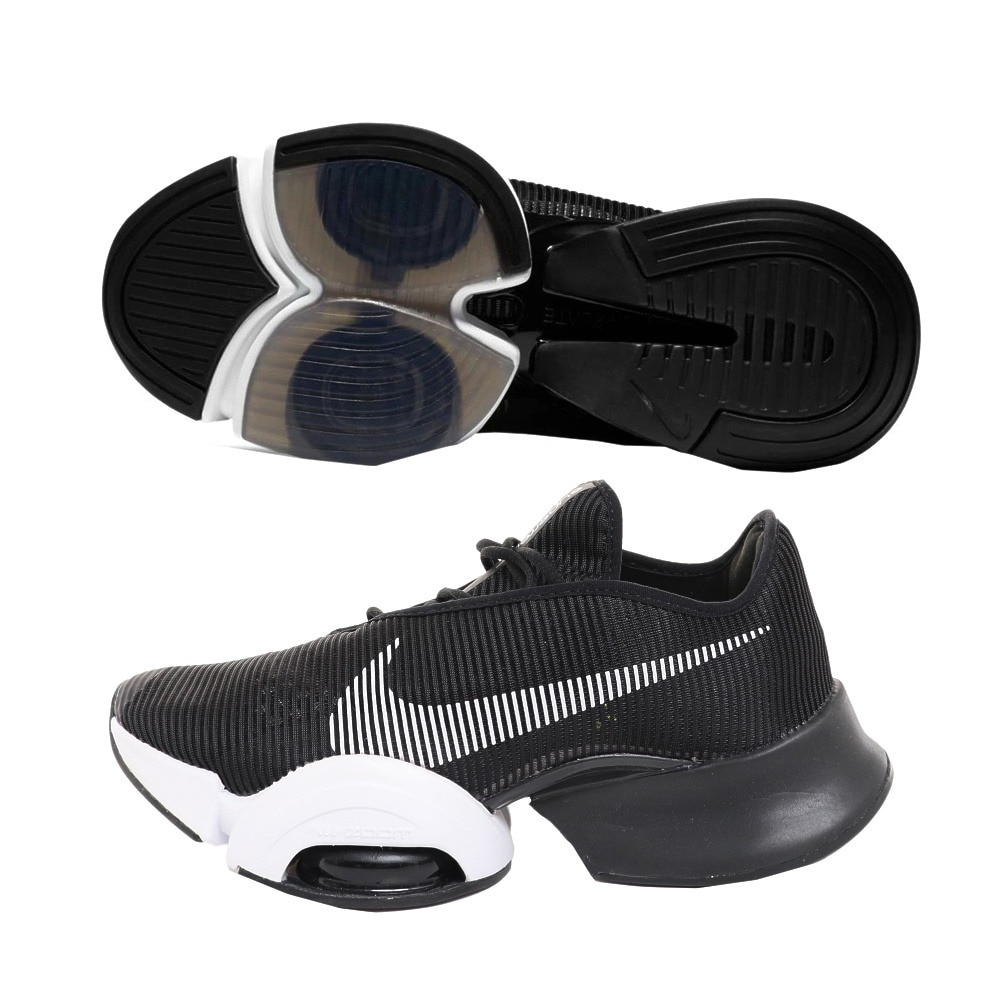 ナイキ ナイキ Nike レディース エア ズーム スーパーレップ2 Cu5925 001 フィットネス ジム ブラック 黒 レディース スニーカー シューズ 室内 運動靴 スポーツ用品はスーパースポーツゼビオ