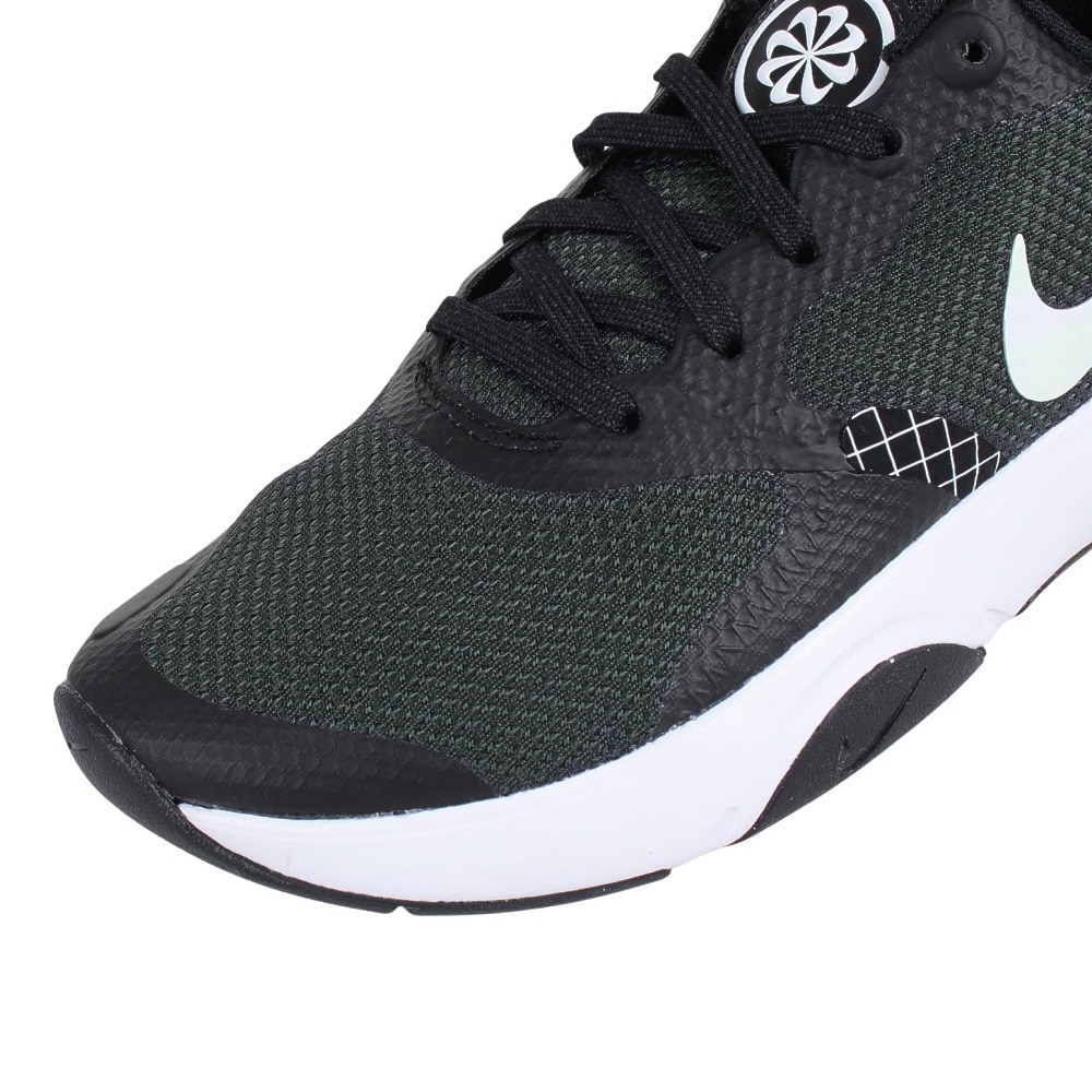 ナイキ（NIKE）（レディース）スポーツシューズ シティ レップ TR ブラック DA1351-002 フィットネス ジム レディース スニーカー 室内 運動靴 耐久性