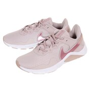 ナイキ（NIKE）（レディース）WMNS レジェンド エッセンシャル CQ9545-003 フィットネス ジム シルバーパープル レディース スニーカー シューズ 室内 運動靴