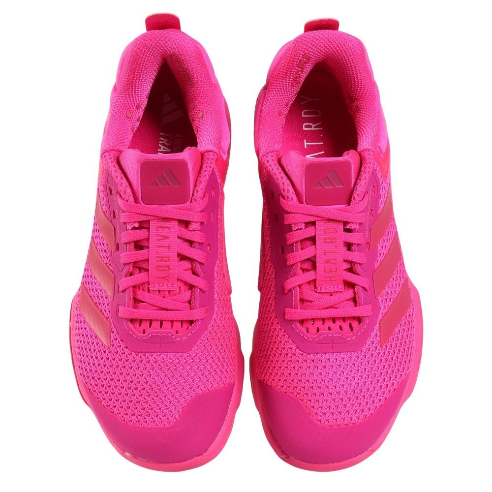 アディダス（adidas）（レディース）ジムシューズ トレーニングシューズ ドロップセット 3 トレーニングシューズ JR1677