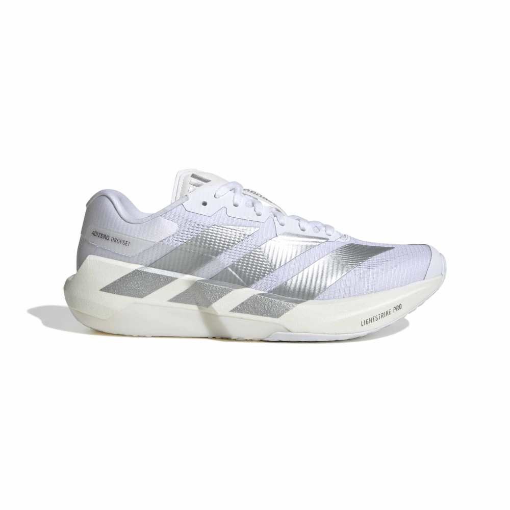 ジムシューズ トレーニングシューズ アディゼロ ドロップセット プロ ホワイト シルバー OOA31-KK1555 スポーツ シューズ 5