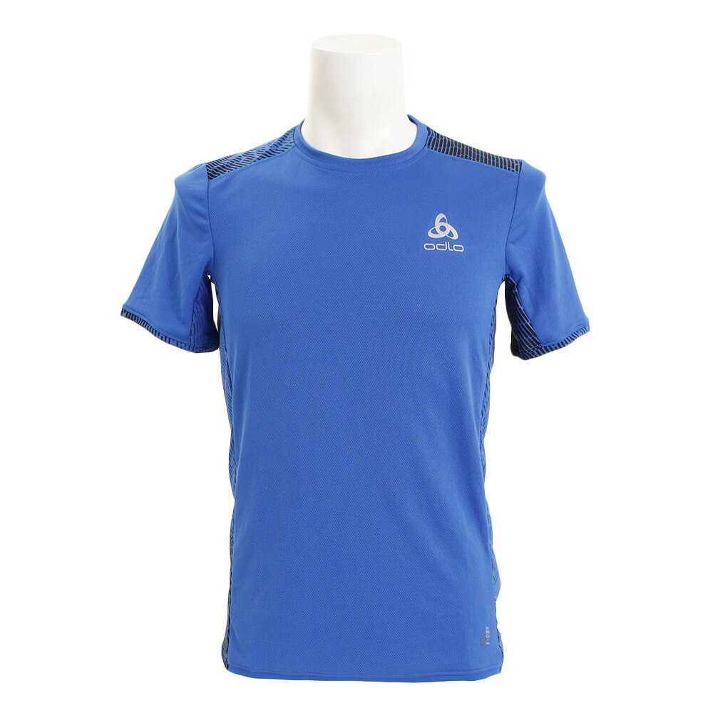  クールネック Tシャツ 312322 energy blue