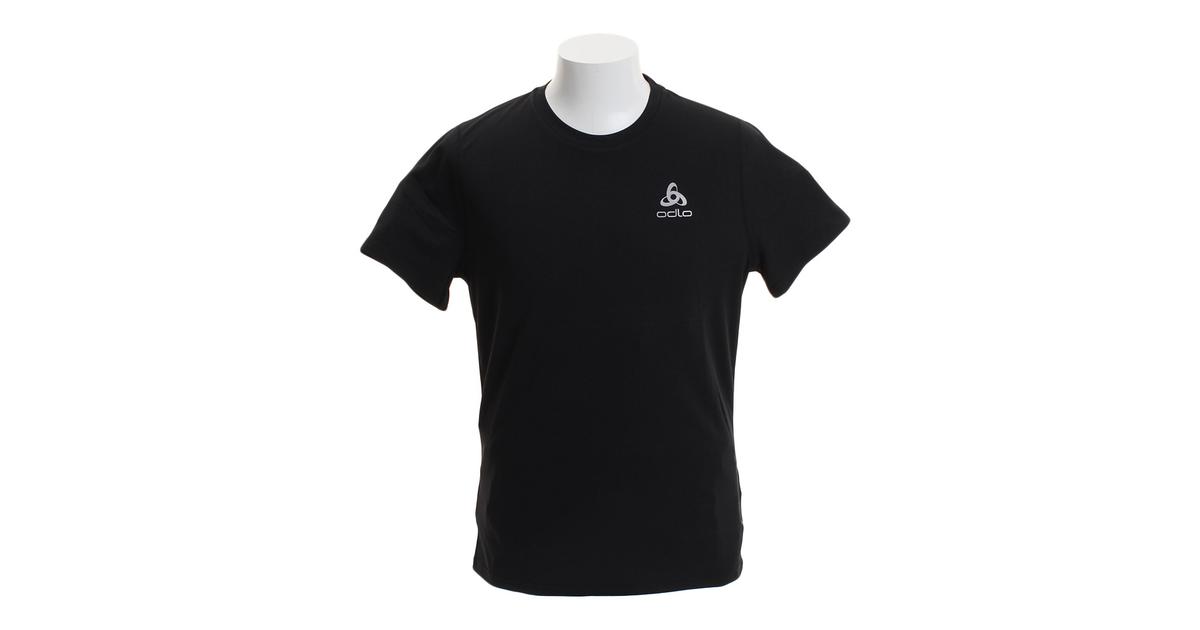 オドロ｜ランニング Crew neck Ceram 半袖 Tシャツ 312612black - スポーツ用品はスーパースポーツゼビオ