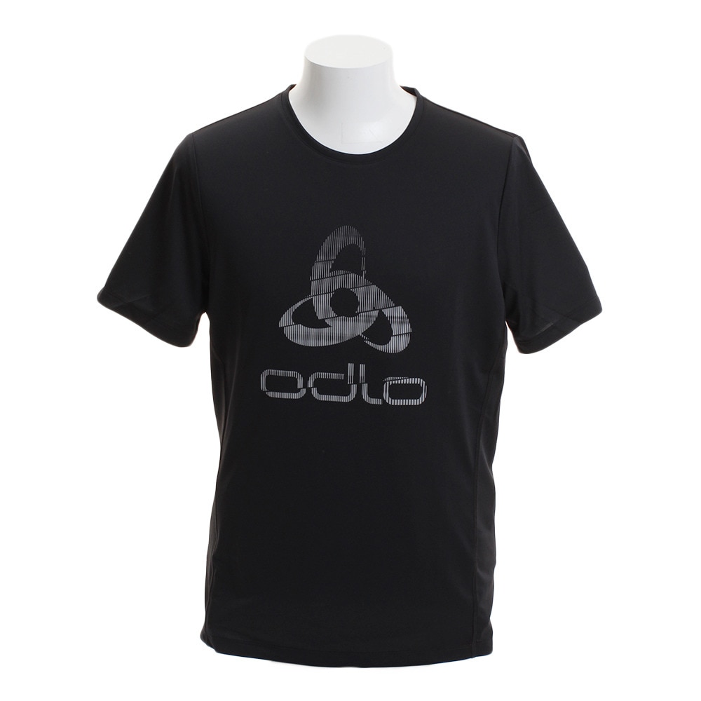 TOP ELEMENT Light 半袖シャツ 313132-60172-black-print オンライン価格