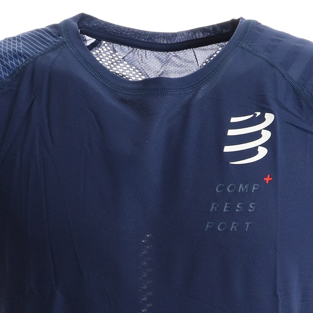 コンプレスポーツ（COMPRESSPORT）（メンズ）ランニング Tシャツ メンズ レージング ショートスリーブ 半袖 TSRUNR-SS-5080