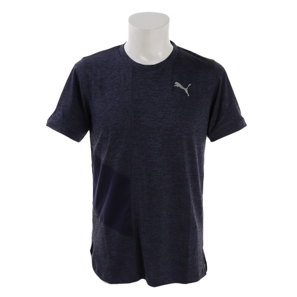 Tシャツ メンズ ランニング半袖Tシャツ 519065 02 NVY オンライン価格