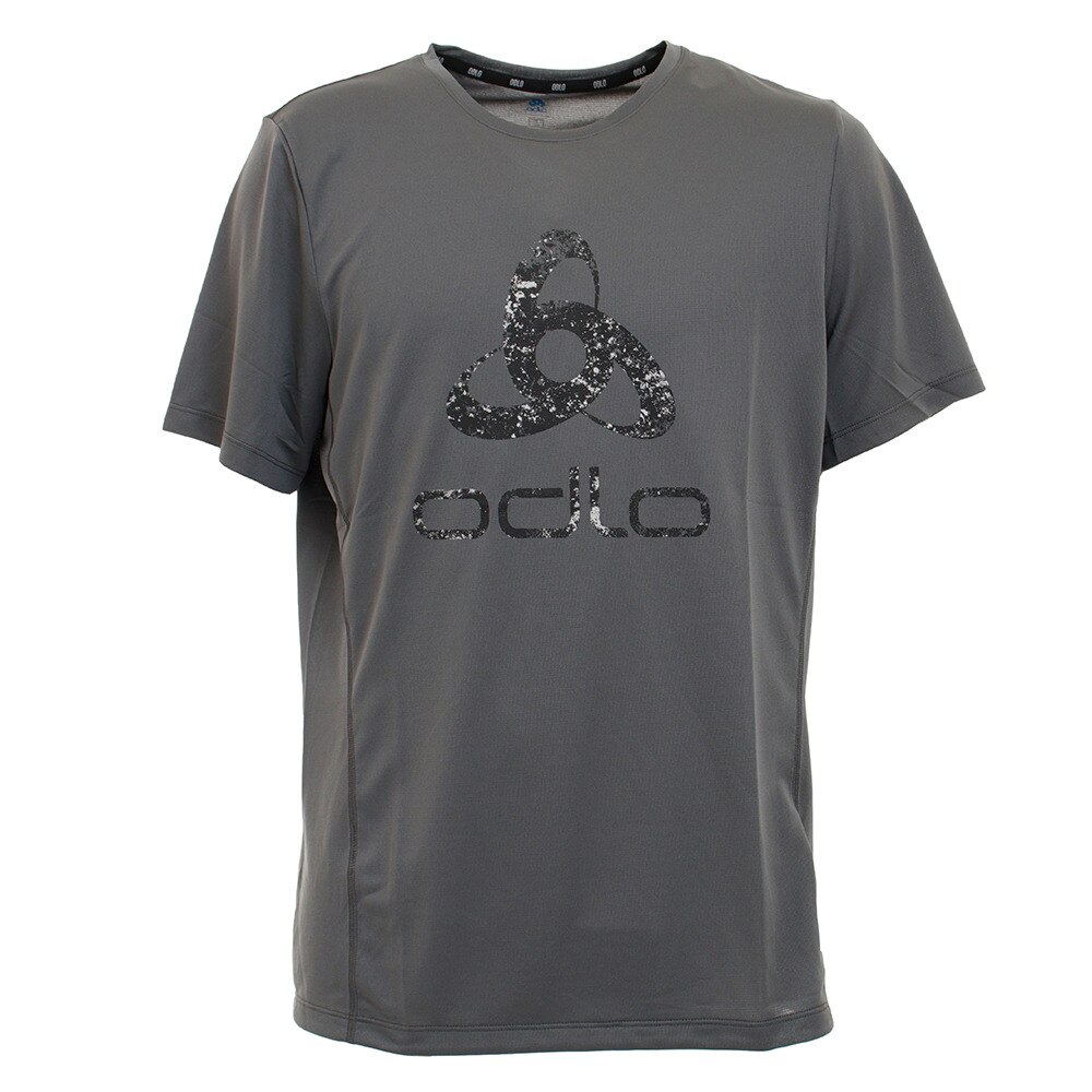  エレメントライト プリントシャツ 313132-10682odlo graphite grey オンライン価格