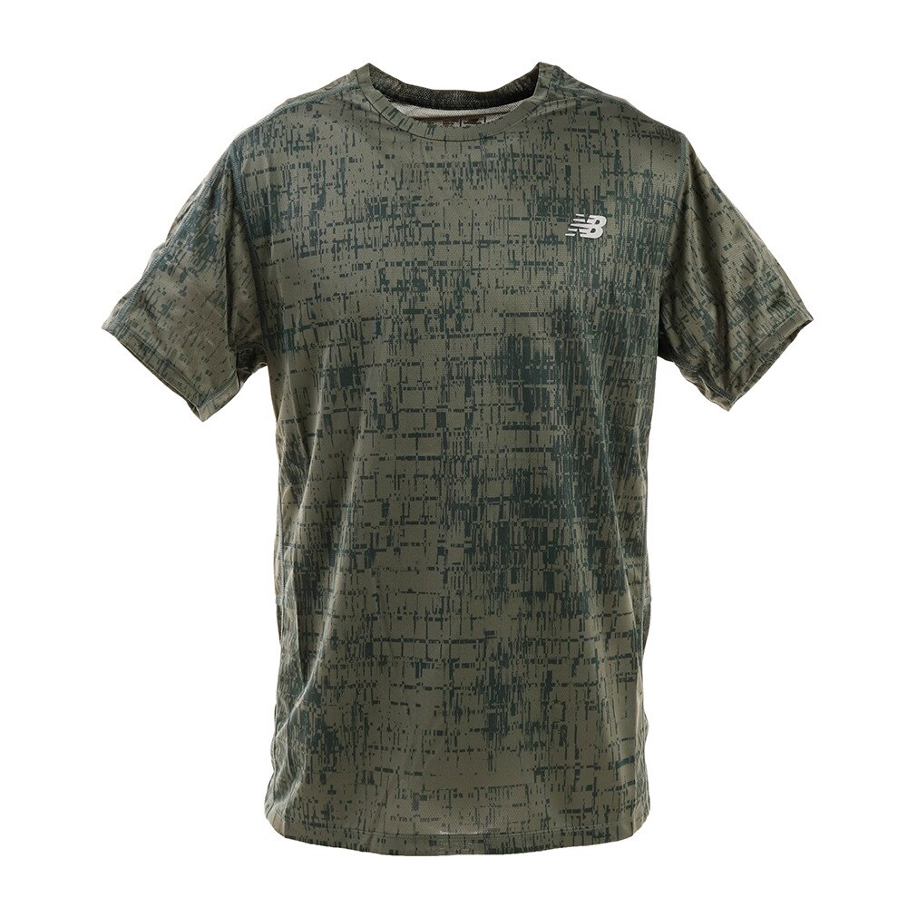 Tシャツ アクセレレイトグラフィック半袖Tシャツ AMT91162MGN オンライン価格
