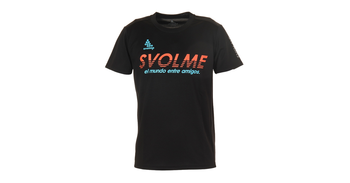 贈り物 スボルメ SVOLME ランニング ランニングウェア メンズ Tシャツ 半袖 ロゴランシャツ 7203-10000NY ccps.sn