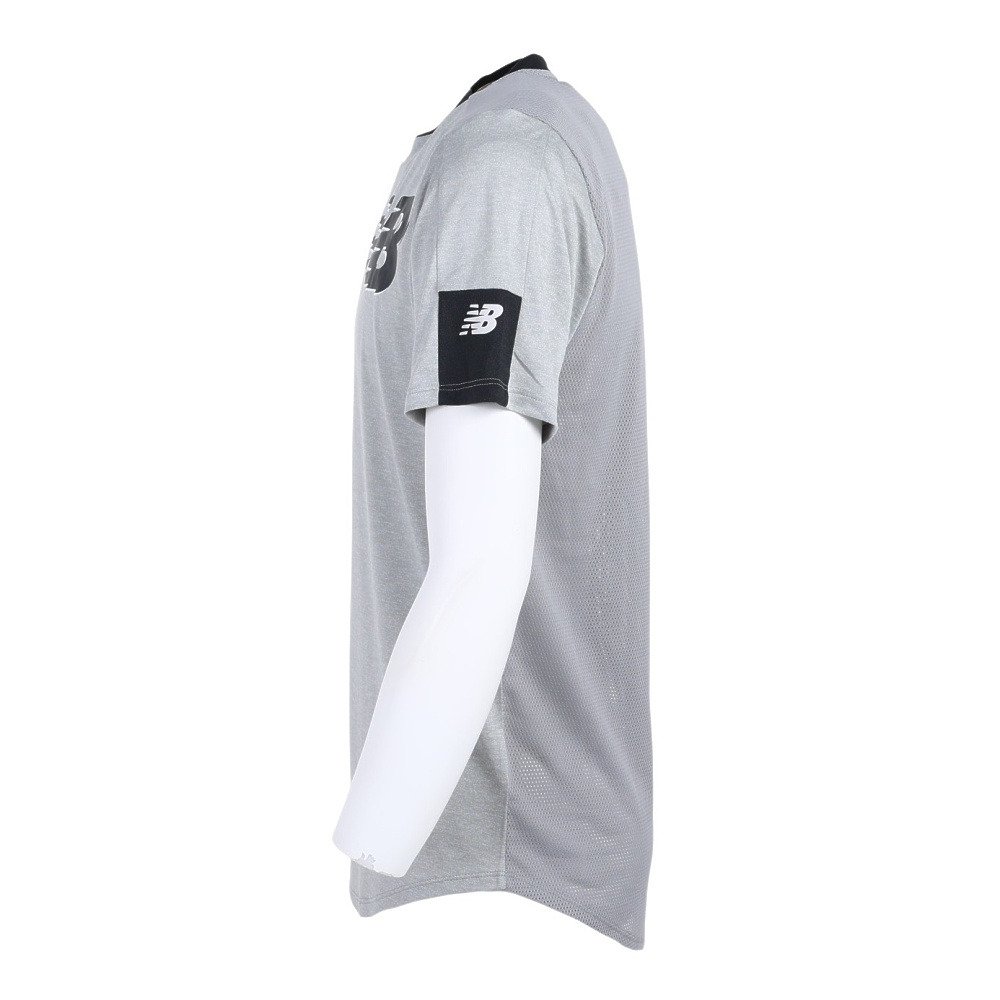 ニューバランス（new balance）（メンズ）ランニング 半袖 Tシャツ AMT11241AG