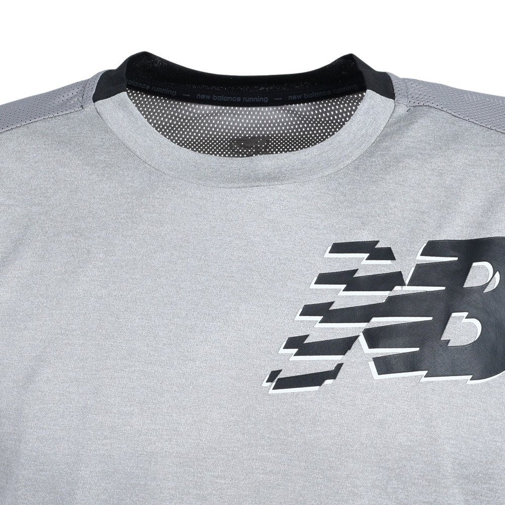 ニューバランス（new balance）（メンズ）ランニング 半袖 Tシャツ AMT11241AG