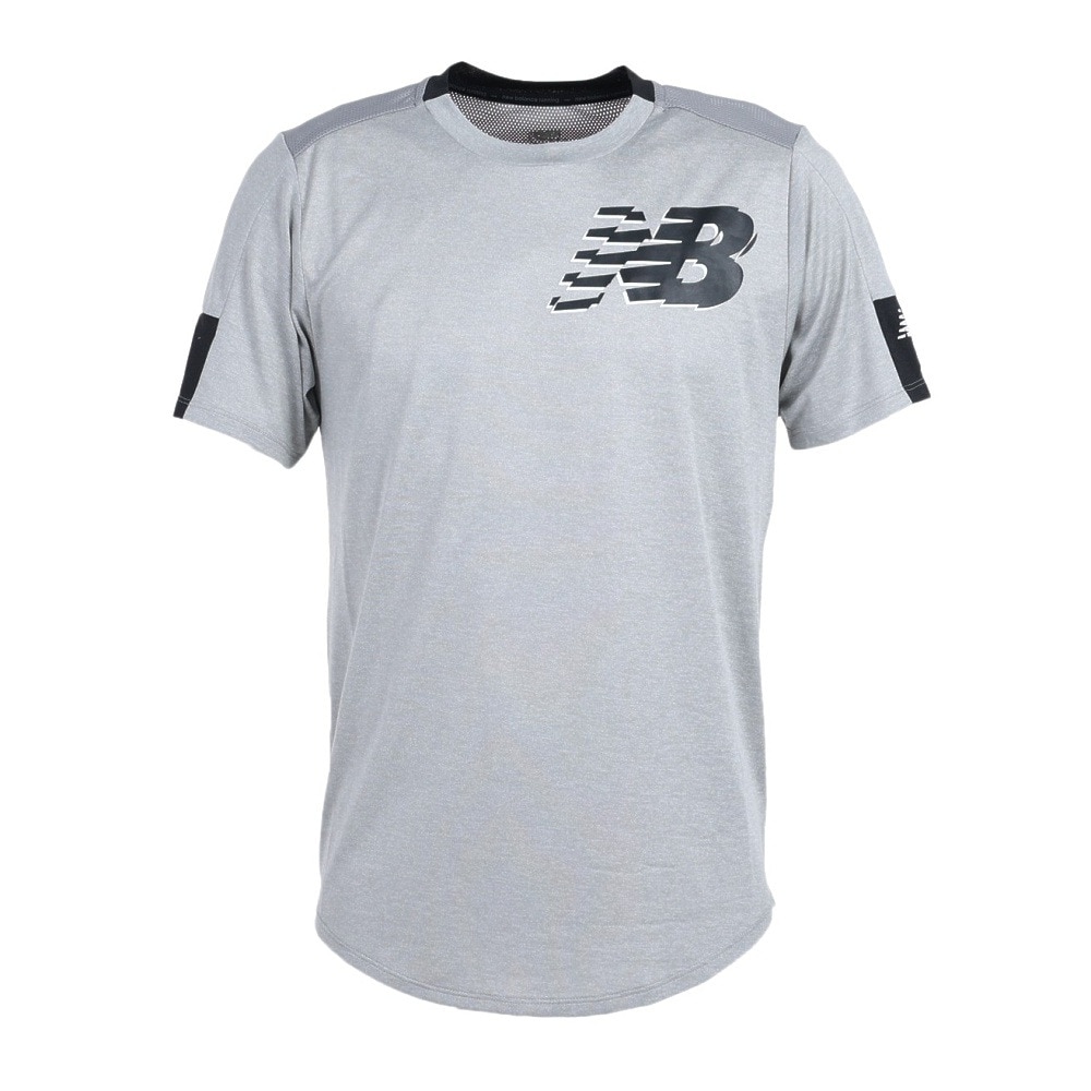ニューバランス（new balance）（メンズ）ランニング 半袖 Tシャツ AMT11241AG
