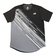 ニューバランス（new balance）（メンズ）ランニング ランニングウェア メンズ Tシャツ 半袖 Hanzo ショートスリーブ AMT11296BK