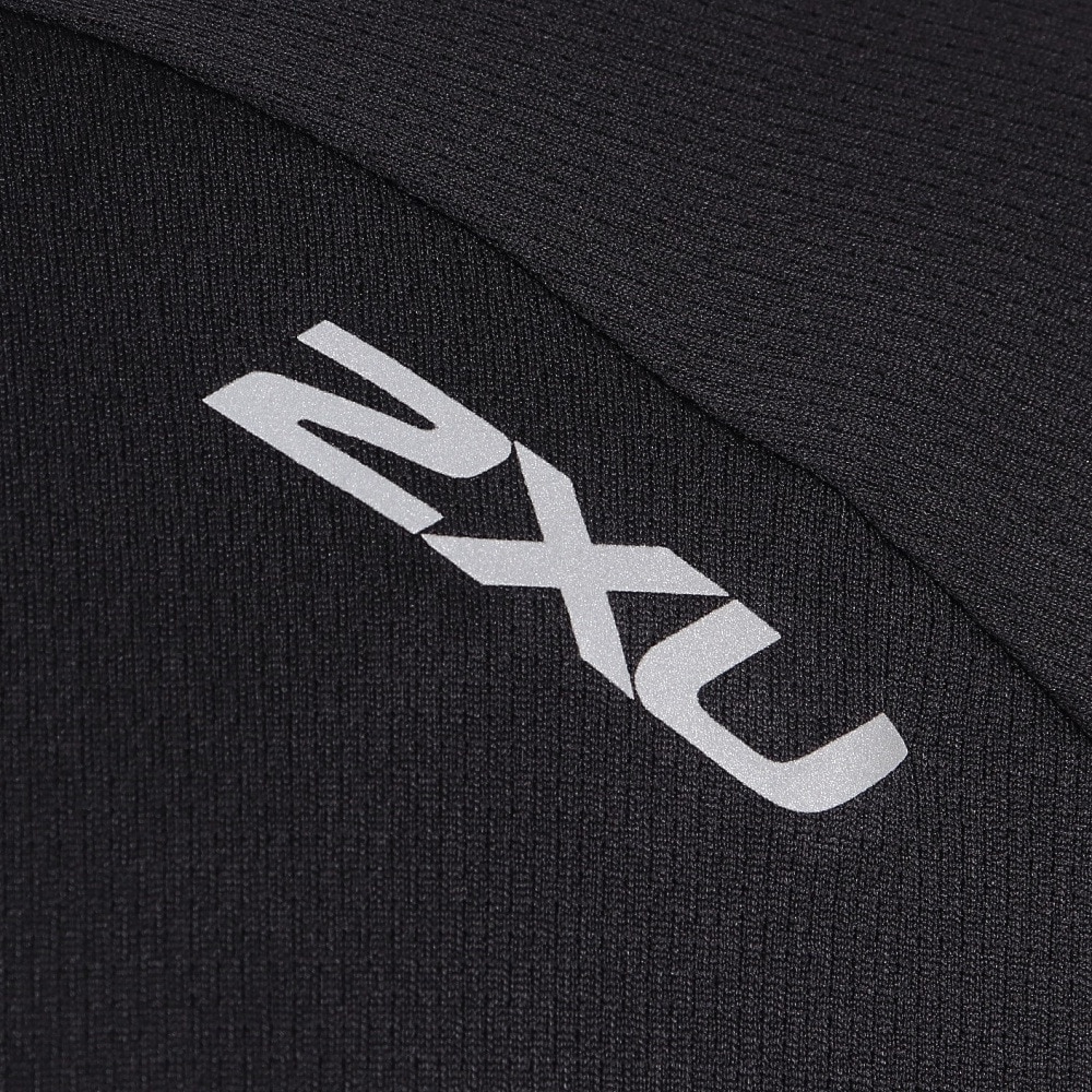 ツー・タイムズ・ユー（2XU）（メンズ）ランニングウェア Tシャツ 半袖 エアロ MR6557A-BLK/SRF