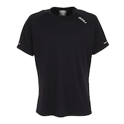 (メンズ)ランニングウェア Tシャツ 半袖 エアロ MR6557A-BLK/SRF