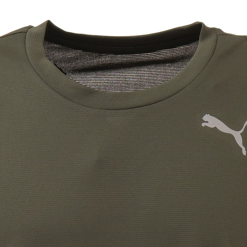 プーマ｜ランニング ランニングウェア メンズ Tシャツ 半袖 521445 44 OLV - スポーツ用品はスーパースポーツゼビオ