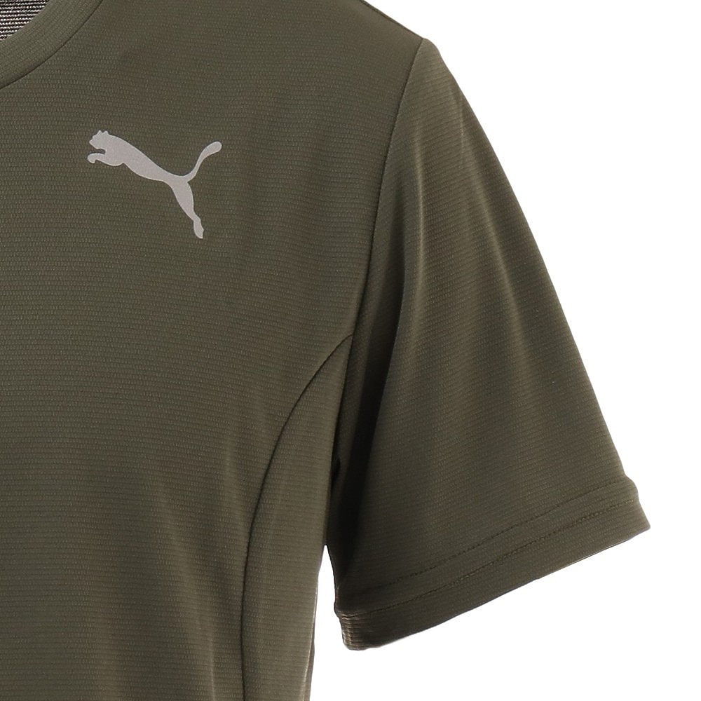 プーマ｜ランニング ランニングウェア メンズ Tシャツ 半袖 521445 44 OLV - スポーツ用品はスーパースポーツゼビオ