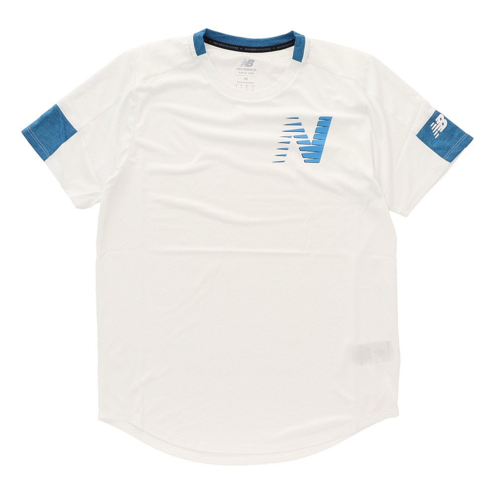 ニューバランス ランニングウェア メンズ Tシャツ 半袖 Fast Flight グラフィックショートスリーブ Amtwb マリン ウィンタースポーツ用品はヴィクトリア ニューバランス ランニングウェア メンズ Tシャツ 半袖 Fast Flight グラフィックショートスリーブ Amtwb マリン ウィンタースポーツ用品はヴィクトリア