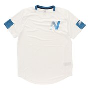 ニューバランス（new balance）（メンズ）ランニングウェア メンズ Tシャツ 半袖 Fast Flight グラフィックショートスリーブ AMT11241WB
