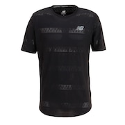 ニューバランス（new balance）（メンズ）Q Speed ジャガードショートスリーブTシャツ MT13277BK