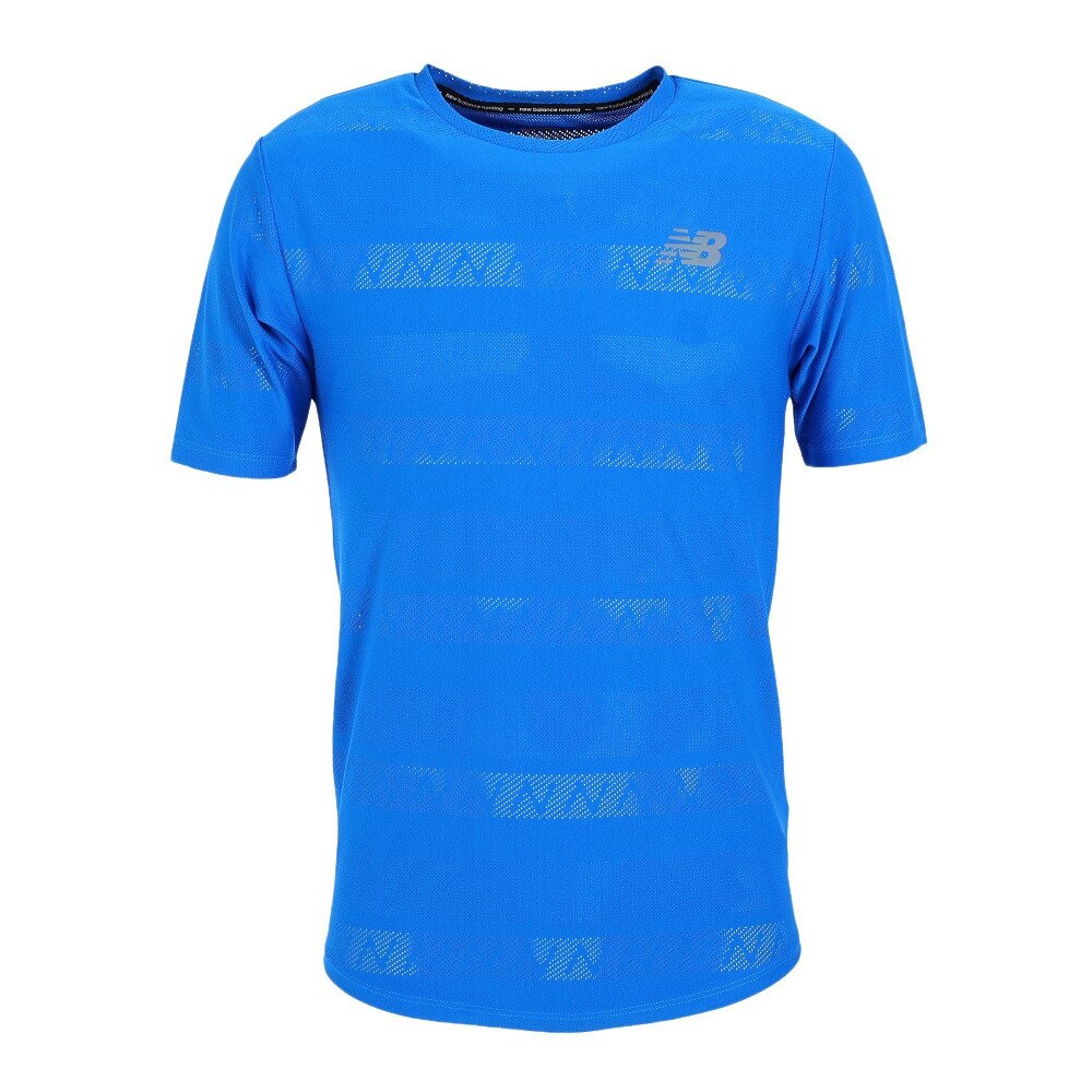 ニューバランス（new balance）（メンズ）Q Speed ジャガードショートスリーブTシャツ MT13277SBU