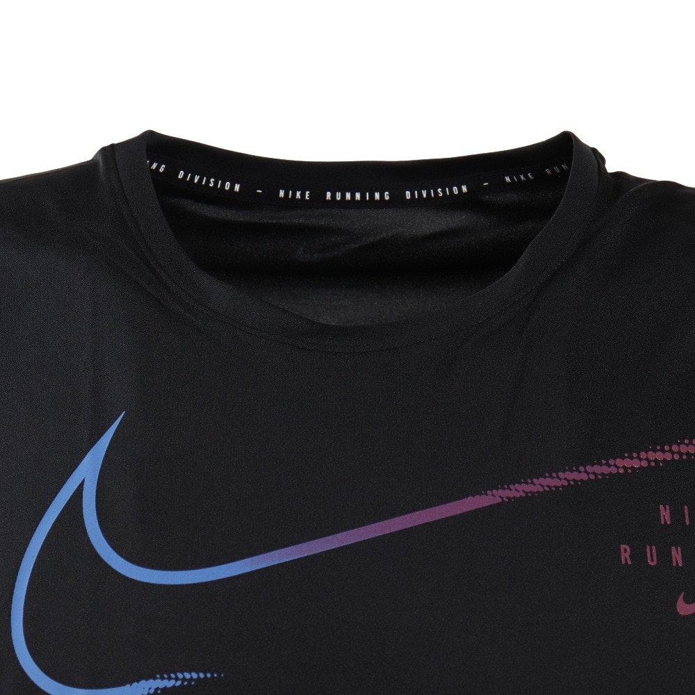 ナイキ（NIKE）（メンズ）Dri-FIT UV ラン ディビジョン マイラー GX 半袖トップ DM4812-010  スポーツ用品はスーパースポーツゼビオ